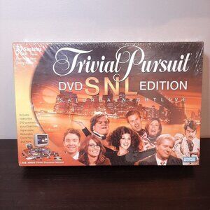 💙New Trivial Pursuit DVD Board Game SNL Edition Sealed Saturday Night Live